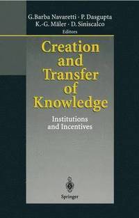 bokomslag Creation and Transfer of Knowledge