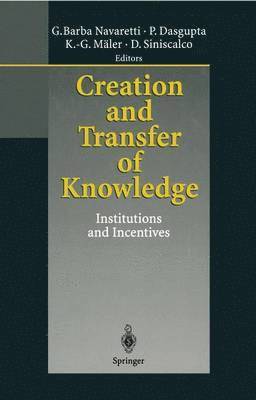Creation and Transfer of Knowledge 1