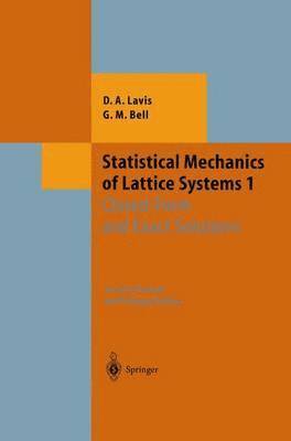 bokomslag Statistical Mechanics of Lattice Systems