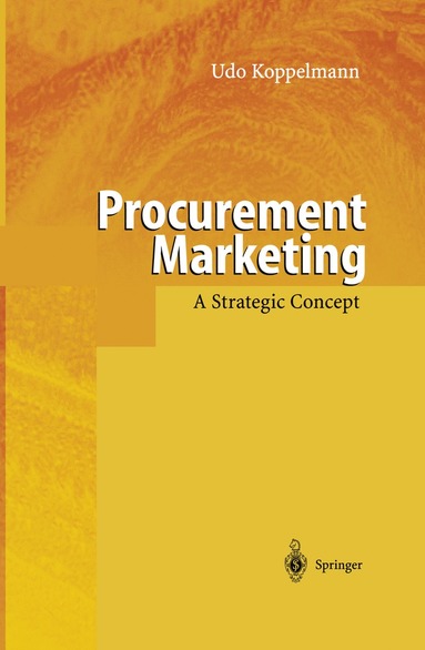 bokomslag Procurement Marketing