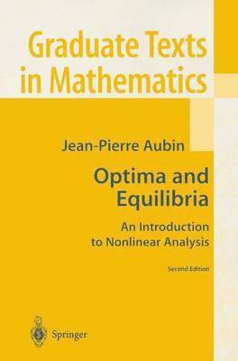 Optima and Equilibria: An Introduction to Nonlinear Analysis