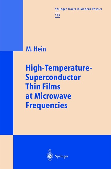 Matthias Hein - High-Temperature-Superconductor Thin Films at Microwave Frequencies, Häftad