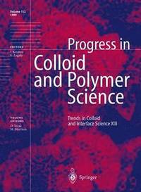 bokomslag Trends in Colloid and Interface Science XIII