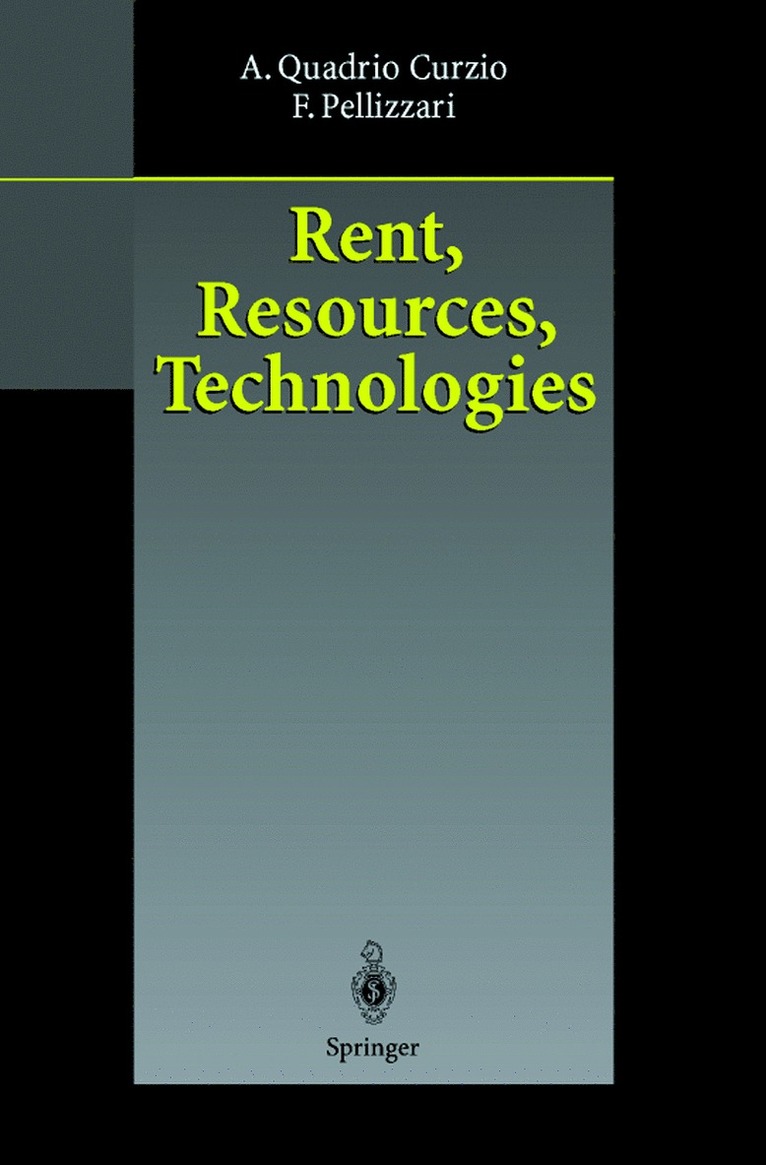 Rent, Resources, Technologies 1