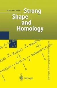 bokomslag Strong Shape and Homology