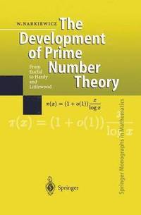 bokomslag The Development of Prime Number Theory