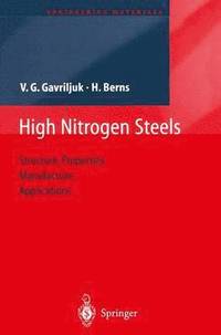 bokomslag High Nitrogen Steels