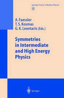 Symmetries in Intermediate and High Energy Physics 1