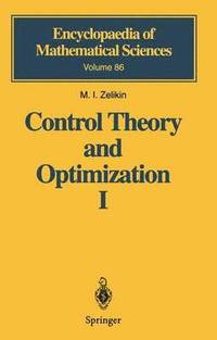 bokomslag Control Theory and Optimization I