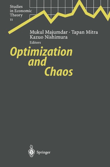 Mukul Majumdar, Tapan Mitra, Kazuo Nishimura - Optimization and Chaos, Häftad