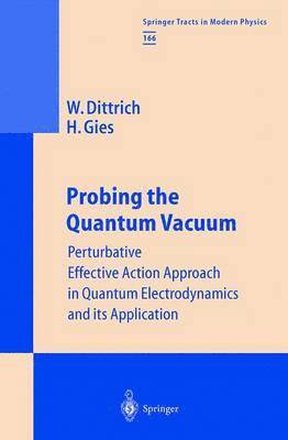 Walter Dittrich, Holger Gies - Probing the Quantum Vacuum, Häftad