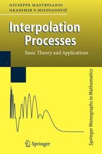 bokomslag Interpolation Processes