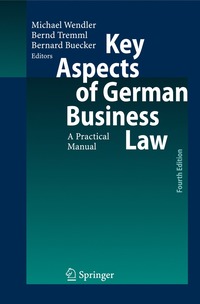 bokomslag Key Aspects of German Business Law