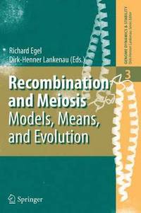 bokomslag Recombination and Meiosis