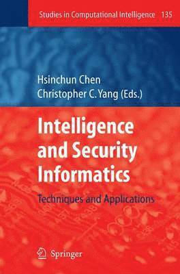 bokomslag Intelligence and Security Informatics
