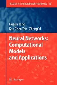 bokomslag Neural Networks: Computational Models and Applications