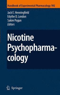 bokomslag Nicotine Psychopharmacology