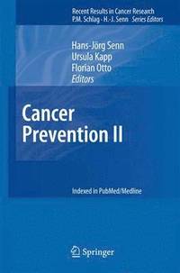 bokomslag Cancer Prevention II