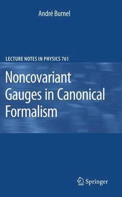 Noncovariant Gauges in Canonical Formalism 1