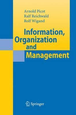 bokomslag Information, Organization and Management