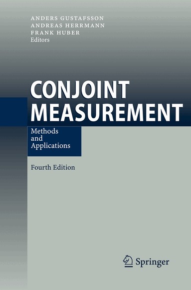 Anders Gustafsson, Andreas Herrmann, Frank Huber - Conjoint Measurement, Häftad