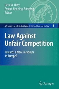 bokomslag Law Against Unfair Competition