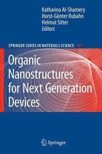 bokomslag Organic Nanostructures for Next Generation Devices