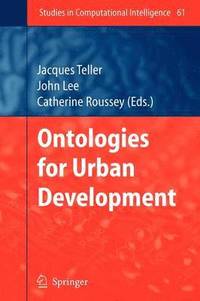 bokomslag Ontologies for Urban Development