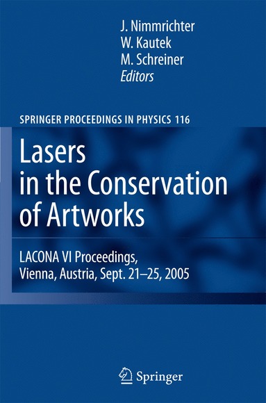 bokomslag Lasers in the Conservation of Artworks