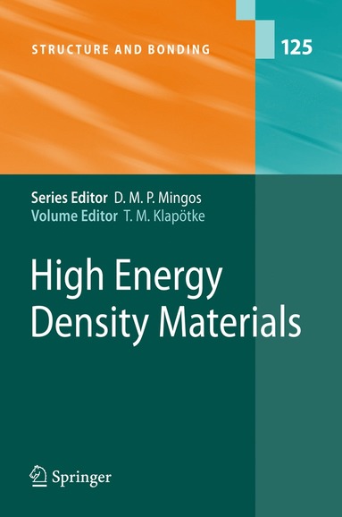 bokomslag High Energy Density Materials