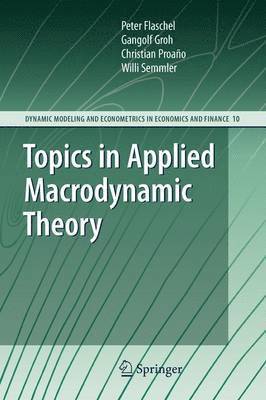 Topics in Applied Macrodynamic Theory 1