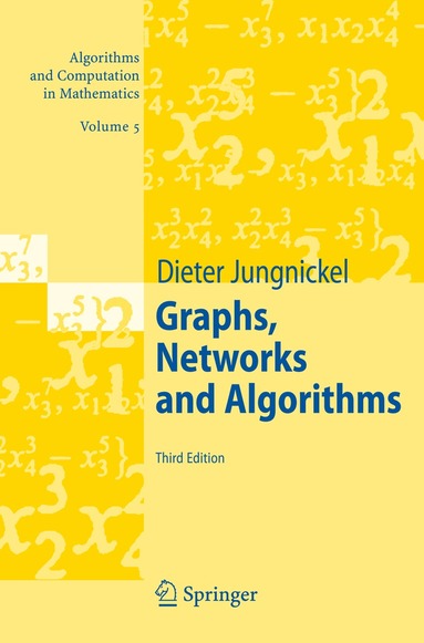 Dieter Jungnickel - Graphs, Networks and Algorithms, Häftad