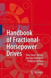 bokomslag Handbook of Fractional-Horsepower Drives