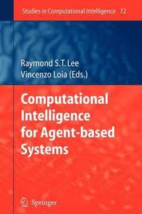bokomslag Computational Intelligence for Agent-based Systems
