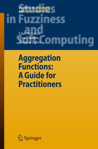 Gleb Beliakov, Ana Pradera, Tomasa Calvo - Aggregation Functions: A Guide for Practitioners, Häftad
