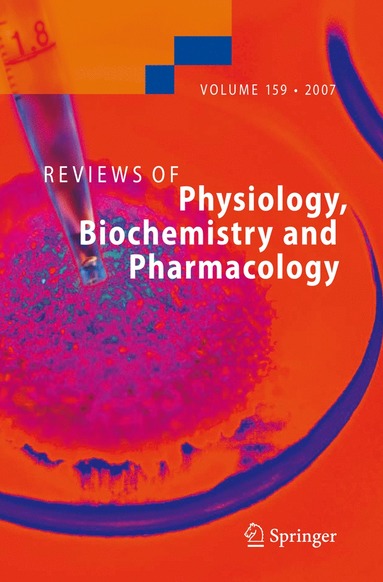 bokomslag Reviews of Physiology, Biochemistry and Pharmacology 159