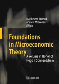 bokomslag Foundations in Microeconomic Theory