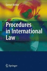 bokomslag Procedures in International Law