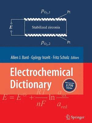 Allen J. Bard, György Inzelt, Fritz Scholz - Electrochemical Dictionary, Häftad