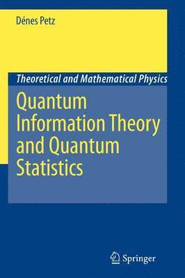 bokomslag Quantum Information Theory and Quantum Statistics