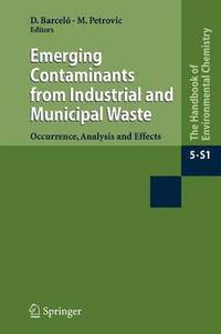 bokomslag Emerging Contaminants from Industrial and Municipal Waste