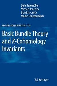 bokomslag Basic Bundle Theory and K-Cohomology Invariants