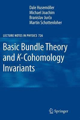 Basic Bundle Theory and K-Cohomology Invariants 1