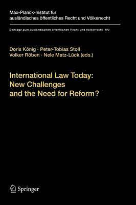 bokomslag International Law Today: New Challenges and the Need for Reform?