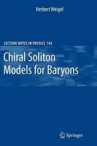 bokomslag Chiral Soliton Models for Baryons