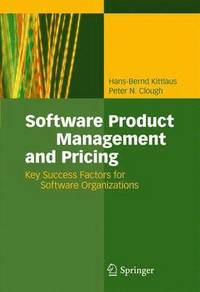 bokomslag Software Product Management and Pricing