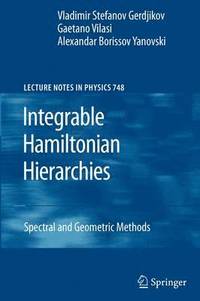 bokomslag Integrable Hamiltonian Hierarchies