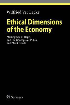 bokomslag Ethical Dimensions of the Economy