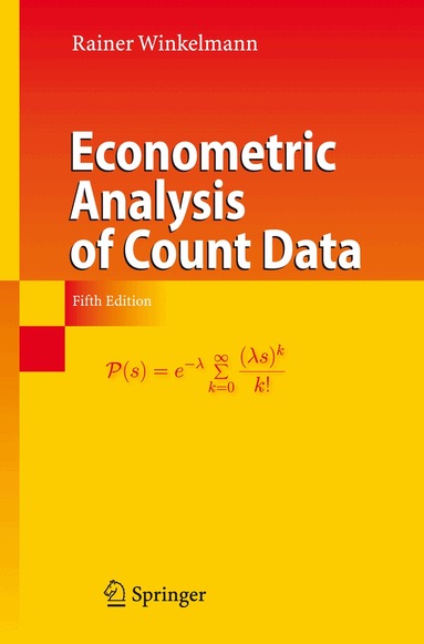 Rainer Winkelmann - Econometric Analysis of Count Data, Häftad