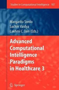 bokomslag Advanced Computational Intelligence Paradigms in Healthcare - 3